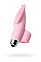Вибропуля на палец для стимуляции эрогенных зон Twity, розовая 10,2 см