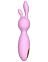 Мини-вибратор Emily с ушками, розовый