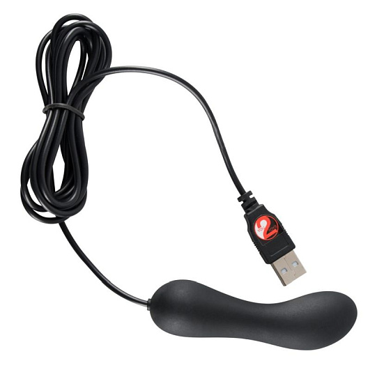 Перезаряжаемый вагинальный вибратор Black Velvets Usb Vibrator