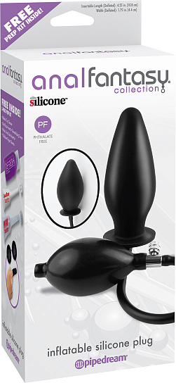 Анальный расширитель Inflatable Silicone Plug надувной