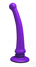Анальная тонкая втулка с гладкой поверхностью Rapier Plug, фиолетовая