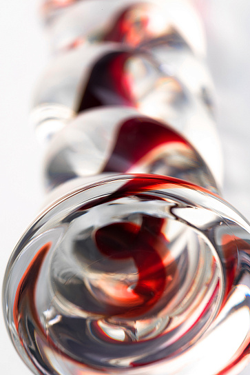 Фаллоимитатор спиралевидным стволом, 18 см