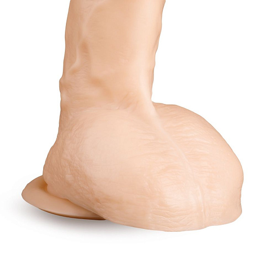 Большой фаллоимитатор на присоске Brazzers 17,5 см