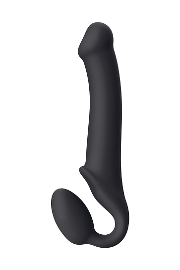 Безремневой страпон Strap-on-me, 25 см, черный
