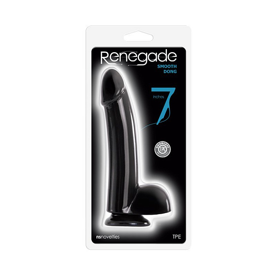 Гладкий фаллоимитатор 7 SMOOTH DONG, 15 см