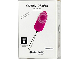 Виброяйцо с беспроводным пультом Ocean Dream, розовое