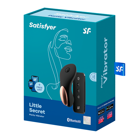 Вибратор в трусики с пультом управления Satisfyer Little Secret