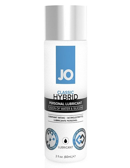 Лубрикант на водно-силиконовой основе JO Hybrid Lubricant, 60 мл