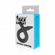 Силиконовое кольцо на член необычной формы Sex Expert SEM-50