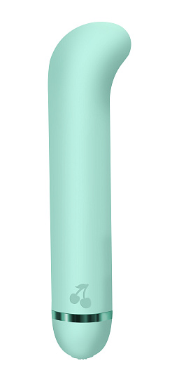 Вибратор Fantasy Nessie с загнутой головкой, мятный