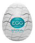 Яйцо мастурбатор Tenga Egg №13 Wavy II с волнообразным внутренним узором