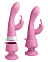 Вибратор-кролик со съемной присоской 3Some Wall Banger Rabbit