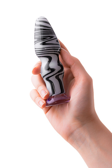 Анальная втулка из закалённого стекла