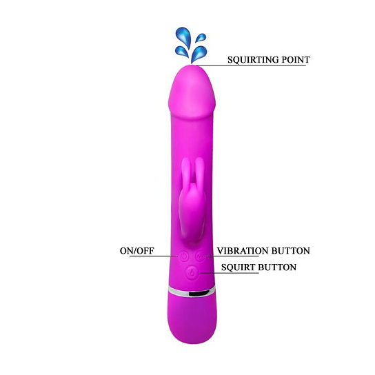 Вибромассажер HENRY с функцией семяизвержения, 24 см