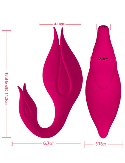 Нежный вибратор для клитора Swan