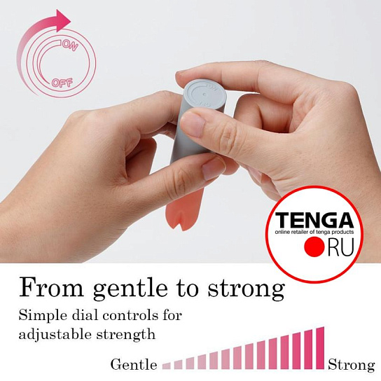 Водонепроницаемый мини-вибратор IROHA Stick, бежевый