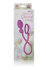 Помпа-мини Mini Silicone Clitoral Pump для клитора, розовая