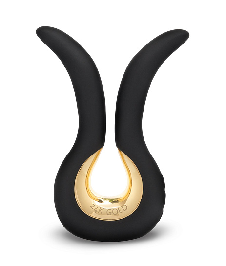 Вибратор Gvibe Mini Gold с золотым покрытием