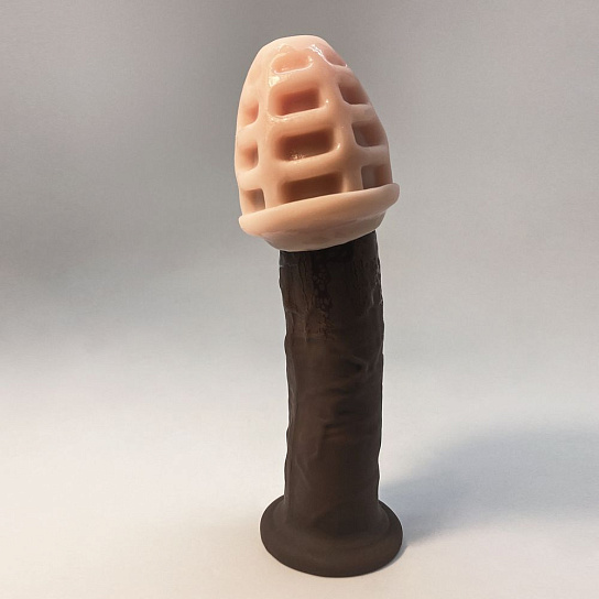Мини-мастурбатор Adrien Lastic Anal Mini Masturbator, телесный