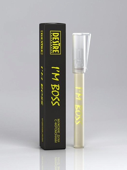 Мужские духи с феромонами Desire Pheromone I`M BOSS, 8 мл