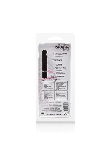 Мини-вибратор CHARISMA TRYST для точки G, рельефный, 10 режимов