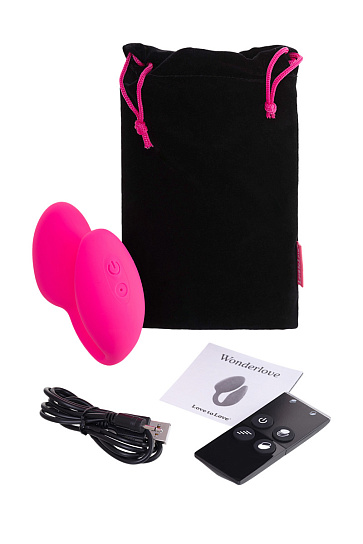 Многофункциональный стимулятор WONDERLOVE с пультом ДУ