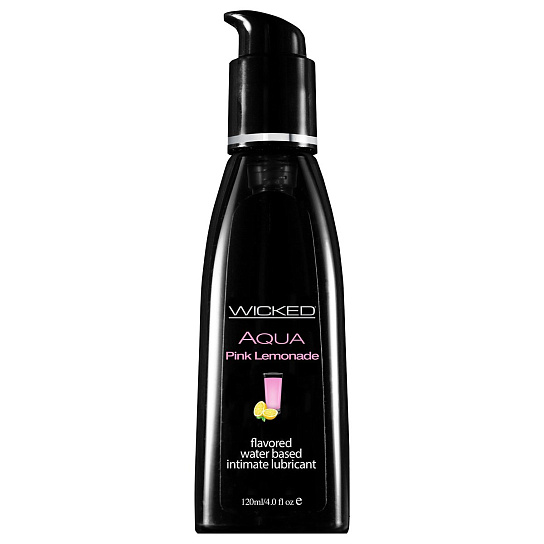 Лубрикант на водной основе Wicked Aqua Pink Lemonade, 120 мл