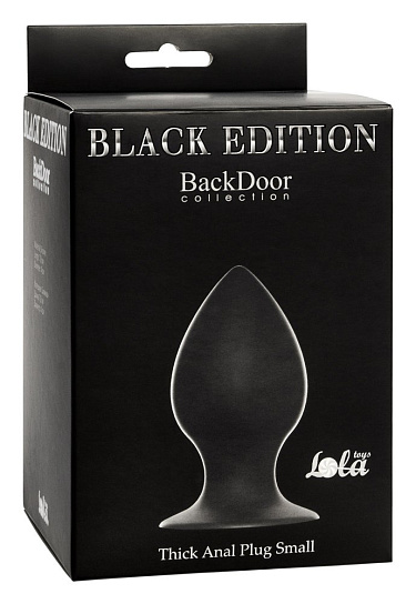 Анальная пробка Thick Anal Plug S, Lola Toys