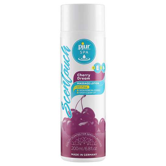 Массажный лосьон Pjur Spa Scentouch с ароматом вишни Pjur, 200 мл