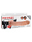 Вибрирующий полый страпон с мошонкой Series 11 Vibrating, 28 см