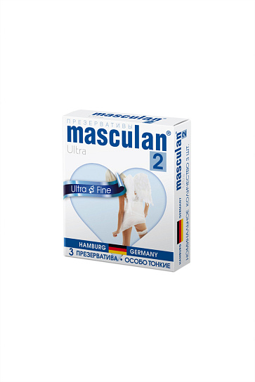 Особо тонкие презервативы Masculan Ultra 2, 3 шт