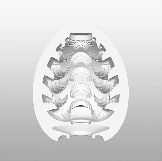 Яйцо мастурбатор Tenga Egg Stepper 005 с разнонаправленными выступами