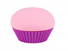 Вакуумно-волновой стимулятор Lola Games Magic Cupcake с вибрацией, розовый