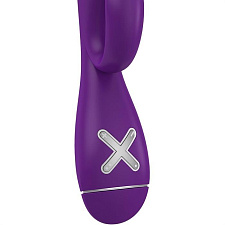 Секс-вибратор для девушек OVO K1 Rabbit, фиолетовый, 20 см