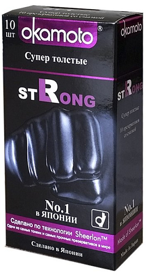 Презервативы Okamoto Strong ультратонкие
