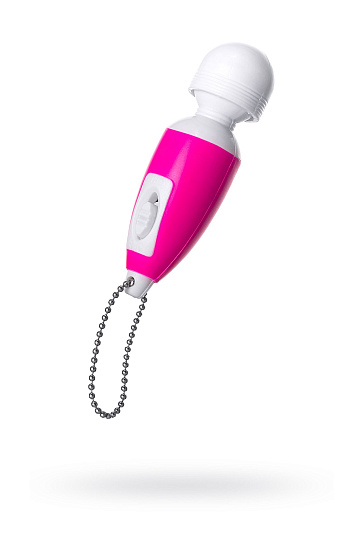 Мини-вибратор брелок Adult Toys, цвет розовый, Erotist