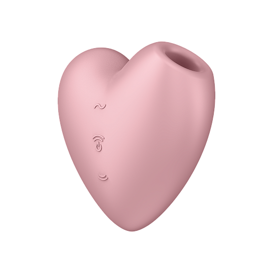 Бесконтактный стимулятор клитора Satisfyer Cutie Heart, нежно-розовый
