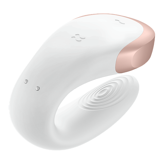 Вибратор для пар Satisfyer Double Love, белый