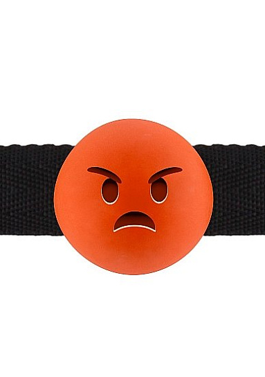 Кляп Mad Emoji с удобной регулировкой размера