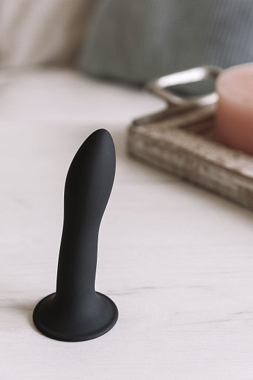 Фаллоимитатор на присоске с двойной плотностью Adrien Lastic HITSENS S05 12.9 см, черный Фаллоимитатор на присоске с двойной плотностью Adrien Lastic HITSENS S05 12.9 см, черный