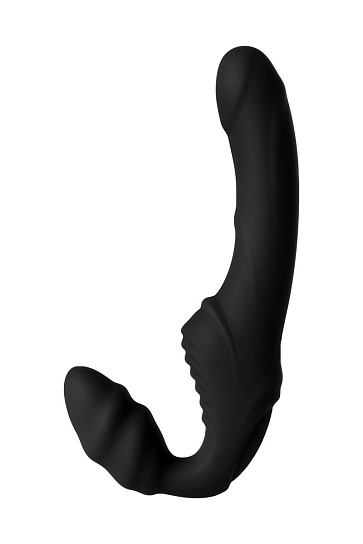 Безремневой страпон BLACK & RED BY TOYFA, 12 см, черный