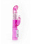 Вибратор с режимами вращения ствола RECHARGEABLE, розовый