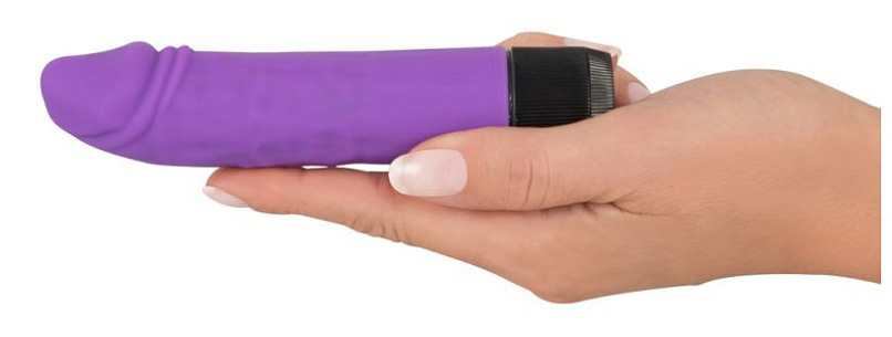 Вибратор Realistic Lover Vibrator, фиолетовый 11,5 см