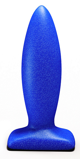 Анальная игрушка-пробка Streamline Plug гладкая, синяя