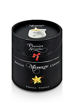 Massage Candle Vanilla свеча с массажным маслом Ваниль, 80 мл