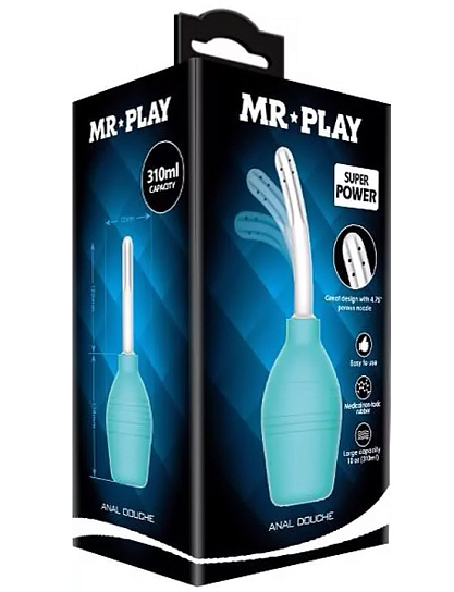 Анальный душ Baile Mr.Play, 310 мл