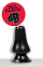 Пробка для анального фистинга ALL BLACK, 12 см