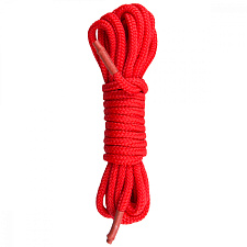 Веревка для бондажа Easytoys Bondage Rope, 10 м, красная
