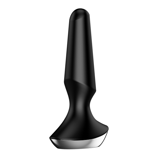 Анальный виброплаг Satisfyer Plug-ilicious 2, черный
