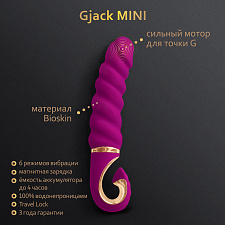 Уменьшенный вибратор Gvibe Gjack Mini, 19 см